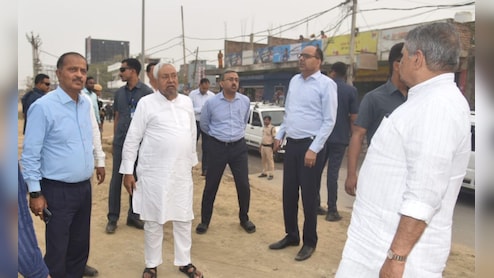कुर्सी छोड़ने से पहले नीतीश का 'फिनिशिंग टच', पटना घाट और मालसलामी में विकास कार्यों का औचक निरीक्षण
