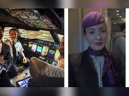 फ्लाइट में पैसेंजर ने ऐसे पूरी की अपनी सालों पुरानी हसरत, देखते ही देखते सोशल मीडिया पर वायरल हो गया वीडियो