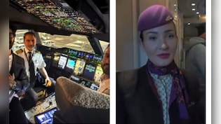 फ्लाइट में पैसेंजर ने ऐसे पूरी की अपनी सालों पुरानी हसरत, देखते ही देखते सोशल मीडिया पर वायरल हो गया वीडियो