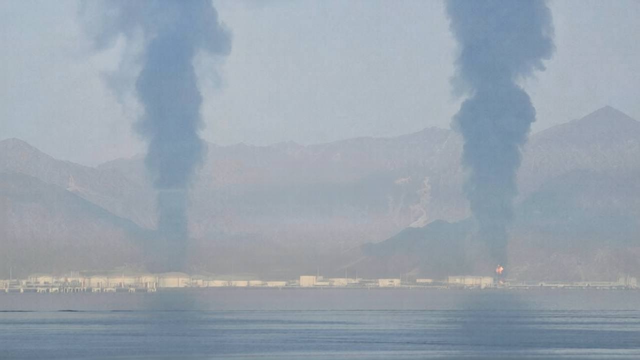 Major UAE Oil Terminal In Flames Hours After US Strikes Iran's Kharg Island