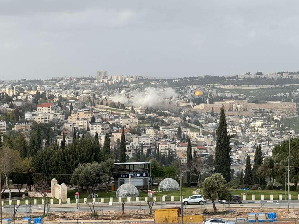 Video: Iranian Missile Hits Jerusalem, Lands Metres From Al-Aqsa On Eid