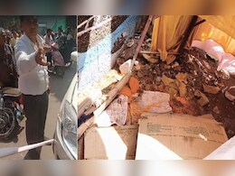 पूर्व गृहमंत्री के बेटे का हंगामा; कोरबा के स्थानीय लोगों को धमकाया, नशे में कार दुकान में घुसाई