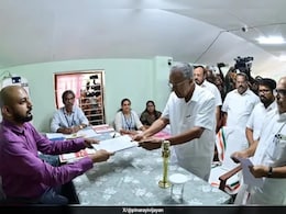 Pinarayi Vijayan Files Nomination From Dharmadom Seat For Kerala Polls