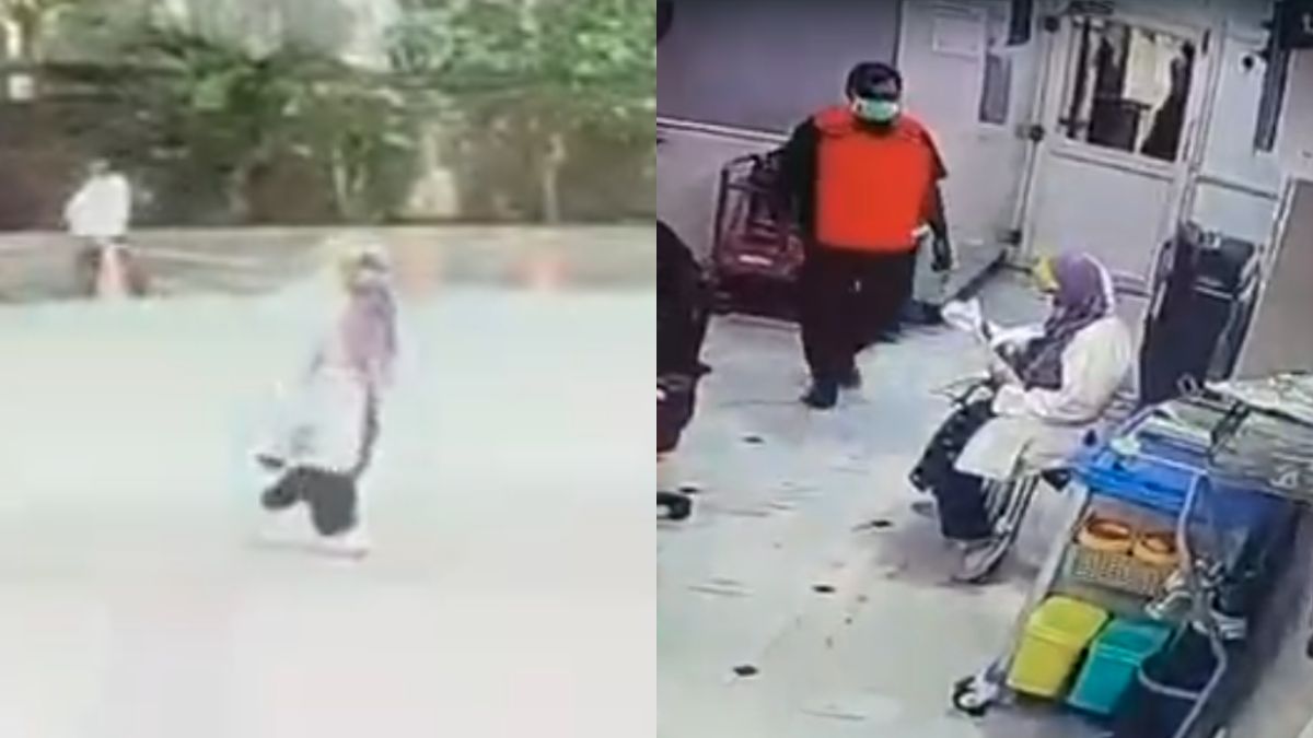 Video: Disguised As Doctor, Woman Enters Hospital, Steals Patient's Gold