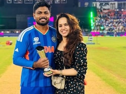 "My Dear Pondattiiiiii": Sanju Samson's Heartfelt Post For Wife Charulatha After T20 World Cup Heroics