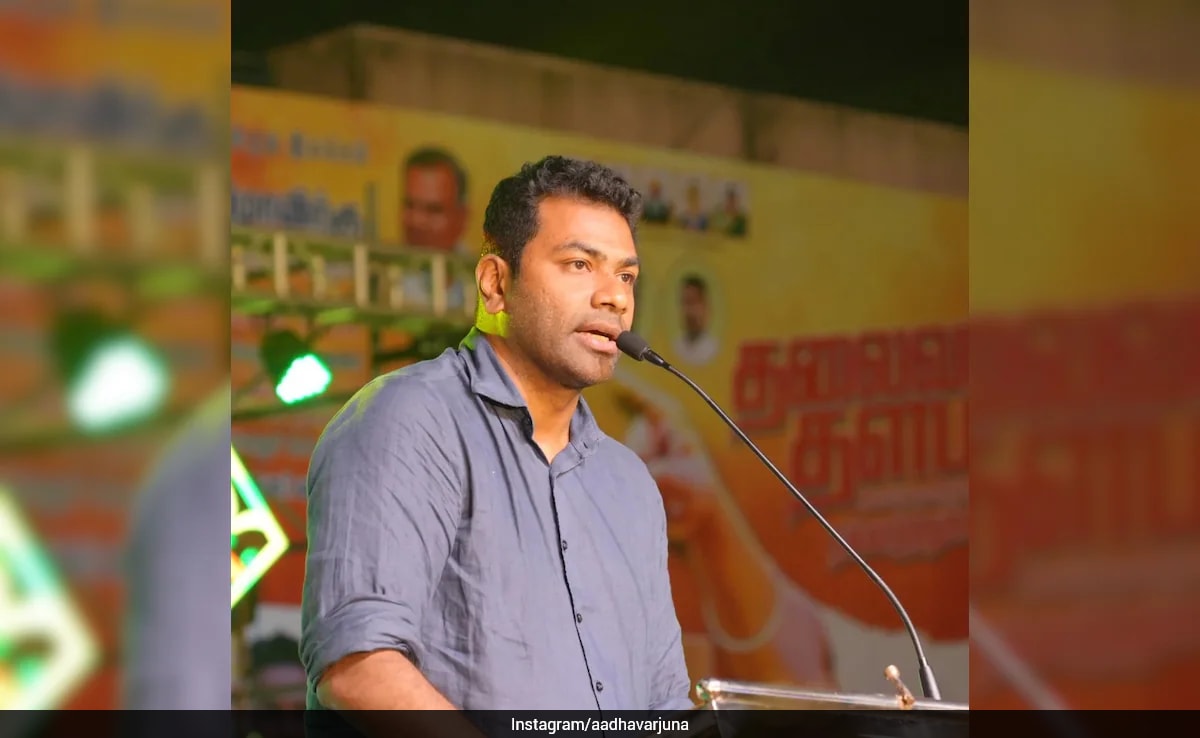 TVK's Aadhav Arjuna Declares Rs 197 Crore Assets Ahead Of Tamil Nadu Polls