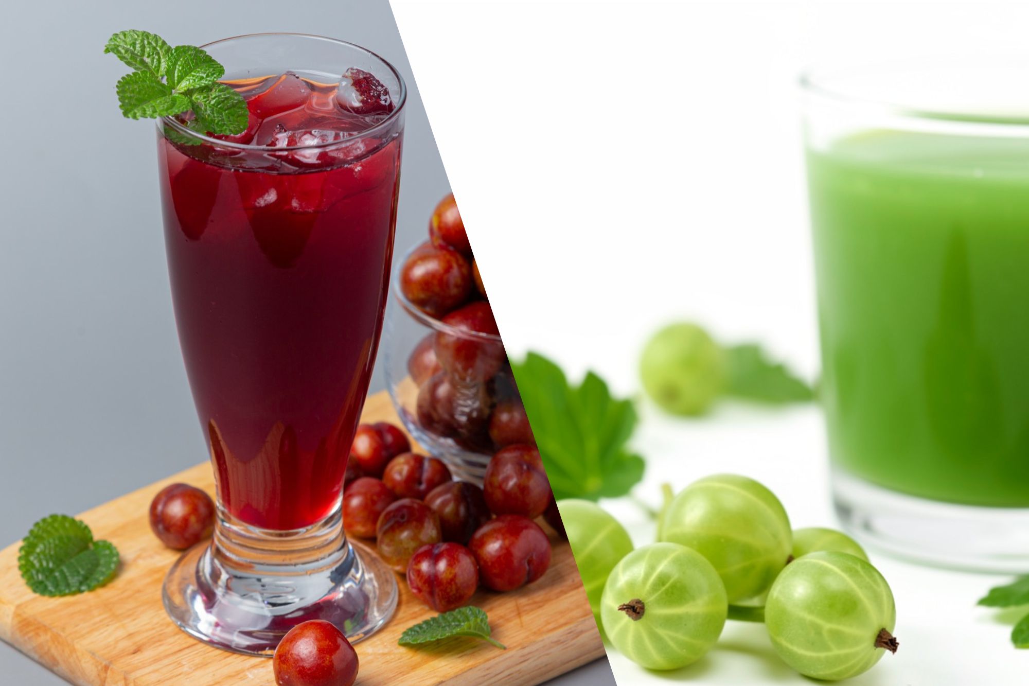 Kokum health benefits and amla juice health benefits only differ slightly
