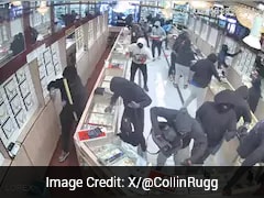 Video: Masked Men Steal Jewellery Worth Rs 16 Crore From Store Owned By Indian-American Family