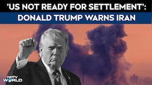 Donald Trump: "We Are Not Looking To Settle" Amid Iran Conflict | Iran Israel war