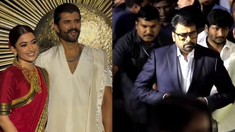 PICS: नानी से लेकर चिरंजीवी तक&hellip;विजय-रश्मिका के रिसेप्शन में लगा सितारों का मेला, देखें कौन-कौन पहुंचा