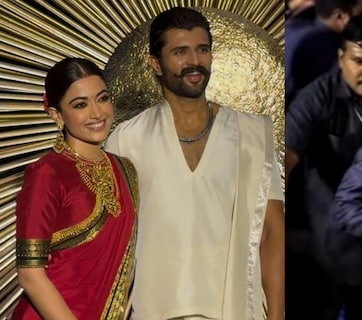 PICS: नानी से लेकर चिरंजीवी तक&hellip;विजय-रश्मिका के रिसेप्शन में लगा सितारों का मेला, देखें कौन-कौन पहुंचा