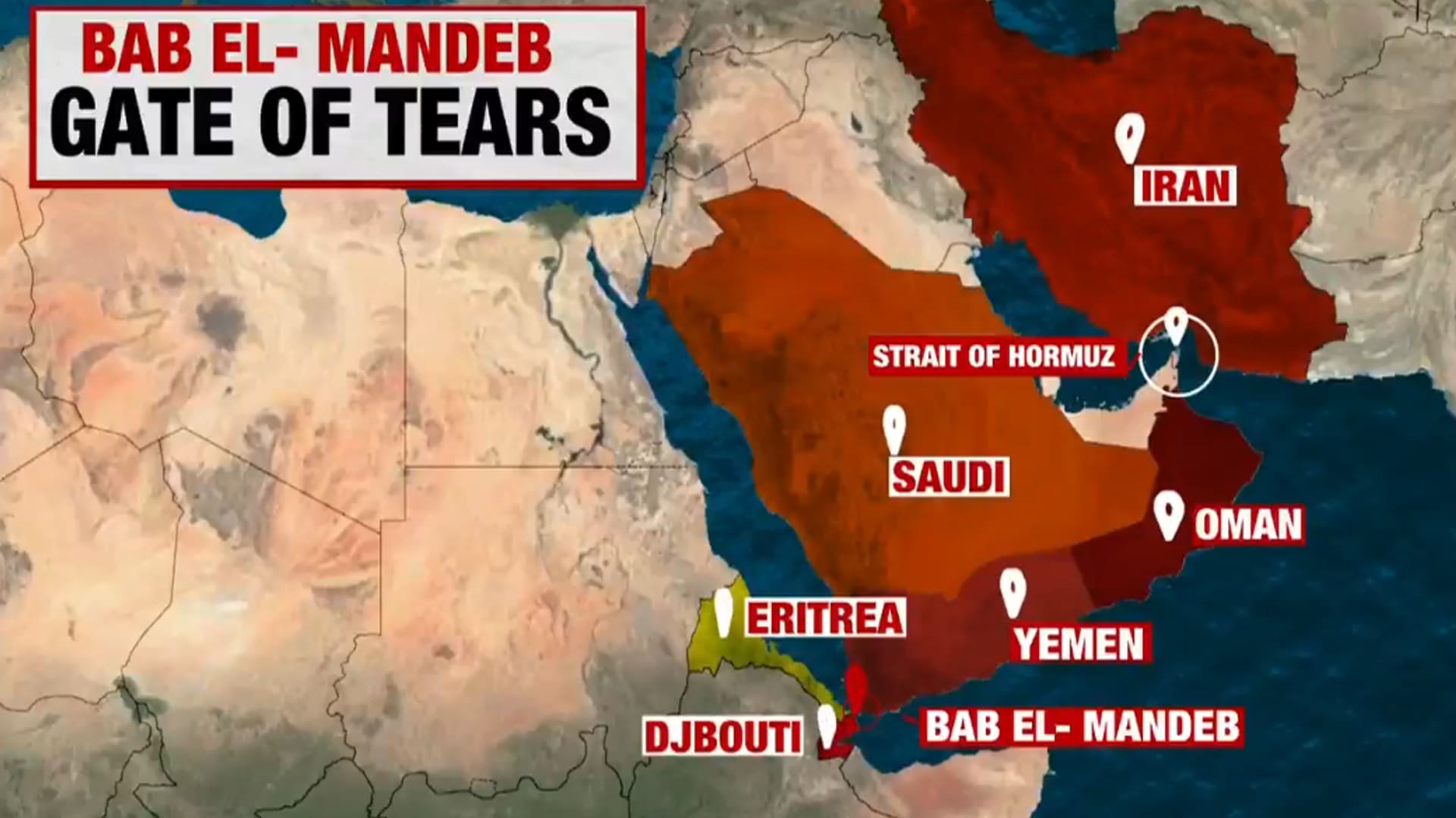 After Strait Of Hormuz, Bab-el-Mandeb Emerges As Key Chokepoint