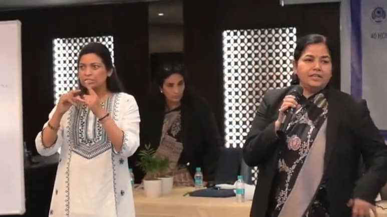 Mediation Skills Taught In Sign Language, A First In Country