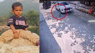 जमशेदपुर में स्कूल गेट पर कार की चपेट में आया 3 साल का मासूम, हुई दर्दनाक मौत, CCTV में कैद हुआ हादसा