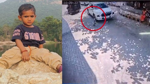 जमशेदपुर में स्कूल गेट पर कार की चपेट में आया 3 साल का मासूम, हुई दर्दनाक मौत, CCTV में कैद हुआ हादसा