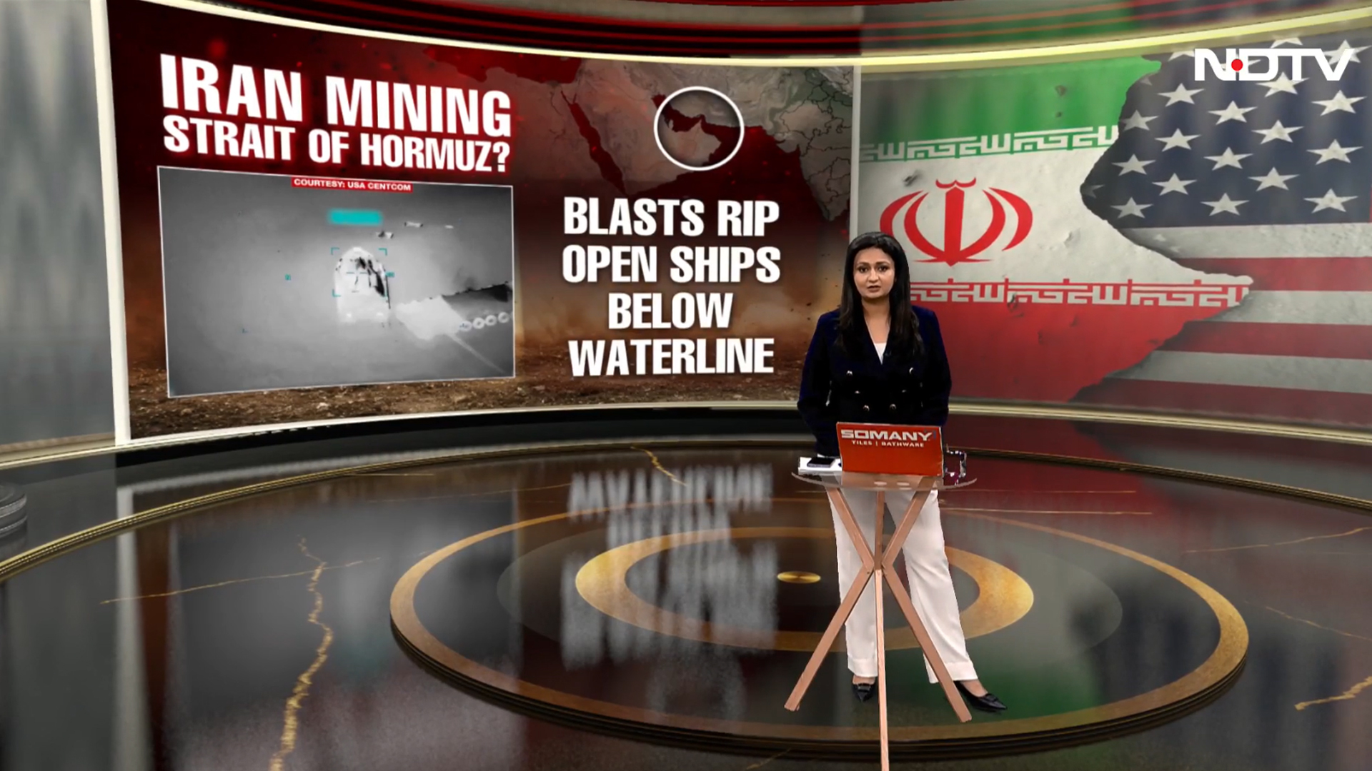 US Destroys Iranian Mine Boats Near Strait of Hormuz