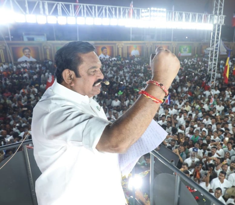 AIADMK chief Edappadi K Palaniswami AIADMK chief Edappadi K Palaniswami