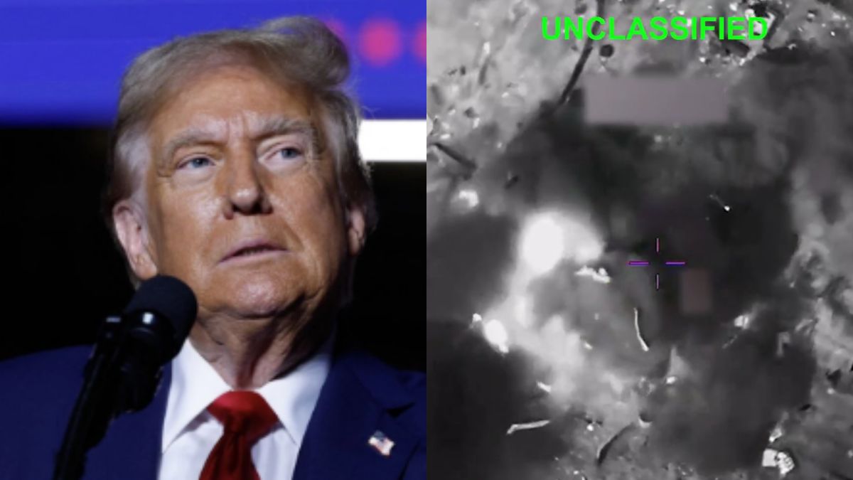 "President Ordered Bold Action": US Forces Share Videos Of Iran Airstrikes