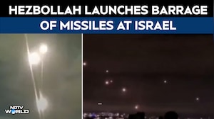 Hezbollah Attacks Israel | Hezbollah Launches Missile Barrage From Lebanon, Israel Responds