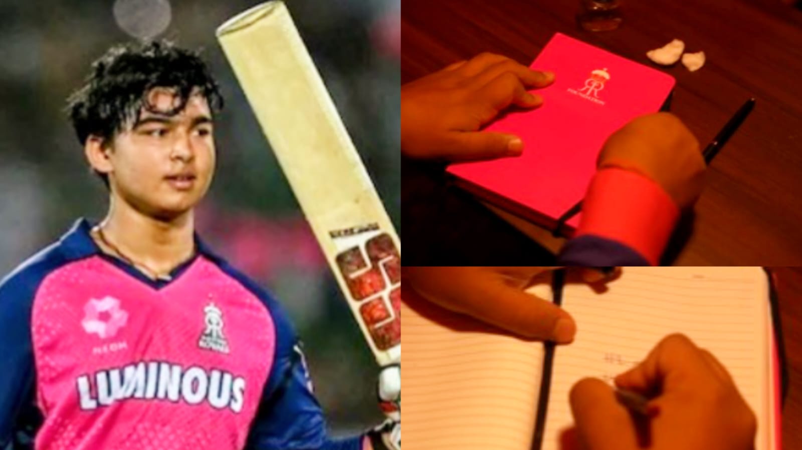 IPL 2026 से पहले वैभव सूर्यवंशी ने कलम से लिख दी अपनी 'चाहत', सीक्रेट डायरी का वीडियो वायरल