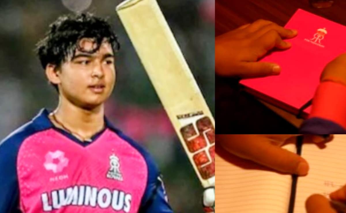 Vaibhav Suryavanshi: IPL 2026 से पहले वैभव सूर्यवंशी ने कलम से लिख दी अपनी चाहत, सीक्रेट डायरी का वीडियो वायरल