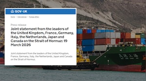 Hormuz Crisis: Japan, EU & UK's Joint Statement As Iran Strikes Threaten Global Energy Supply