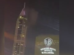 Smoke Rises From Tower In Dubai Marina As Iran Continues Gulf Attacks