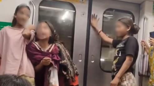 Women Abuse Co-Passengers In Delhi Metro, Police Take Cognisance Of Viral Video