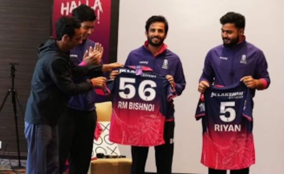 Rajasthan Royals Unveil New Jersey Ahead Of IPL 2026
