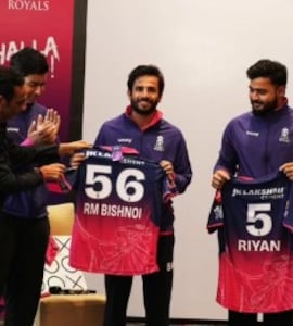 Rajasthan Royals Unveil New Jersey Ahead Of IPL 2026