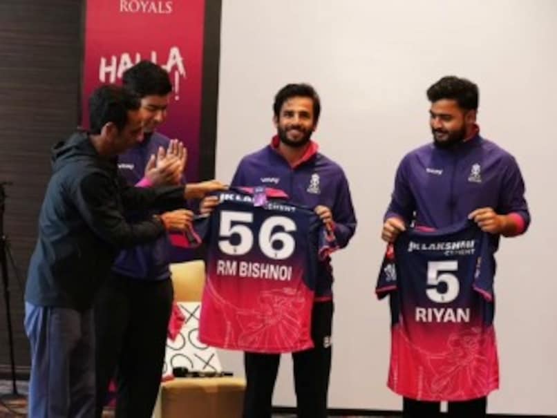 Rajasthan Royals Unveil New Jersey Ahead Of IPL 2026