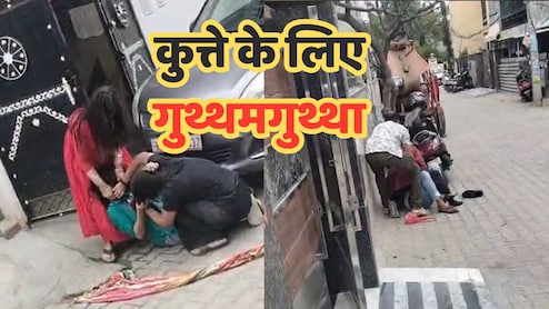 Viral Video: आवारा कुत्तों को लेकर पेट लवर्स और पीड़ितों के बीच बवाल, बीच सड़क पर महिलाओं के बीच गुथ्थमगुथ्था&nbsp;