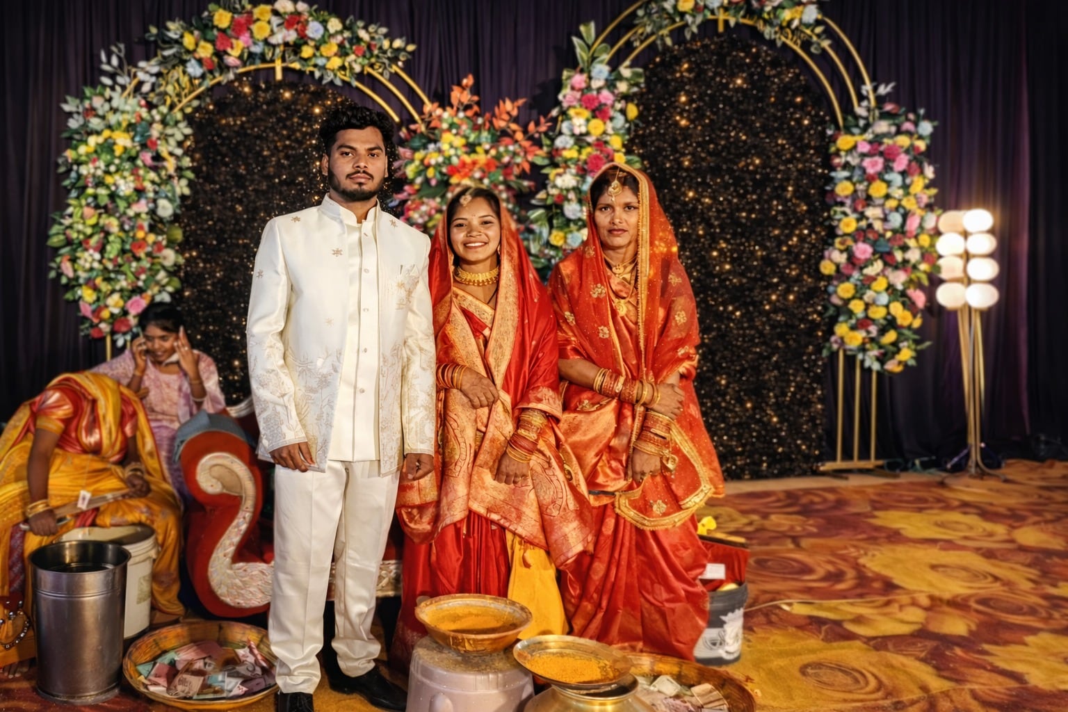 ek dulha do dulhan chhattisgarh kondagaon unique marriage two brides