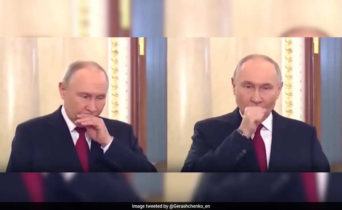 Putin Coughs And Splutters In Leaked Kremlin Video, Sparks Fresh Speculation About His Health