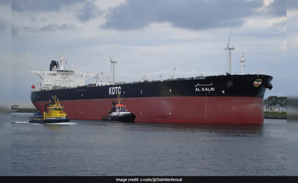 Fully Loaded Kuwaiti Oil Tanker Damaged In Iranian Strike Near Dubai