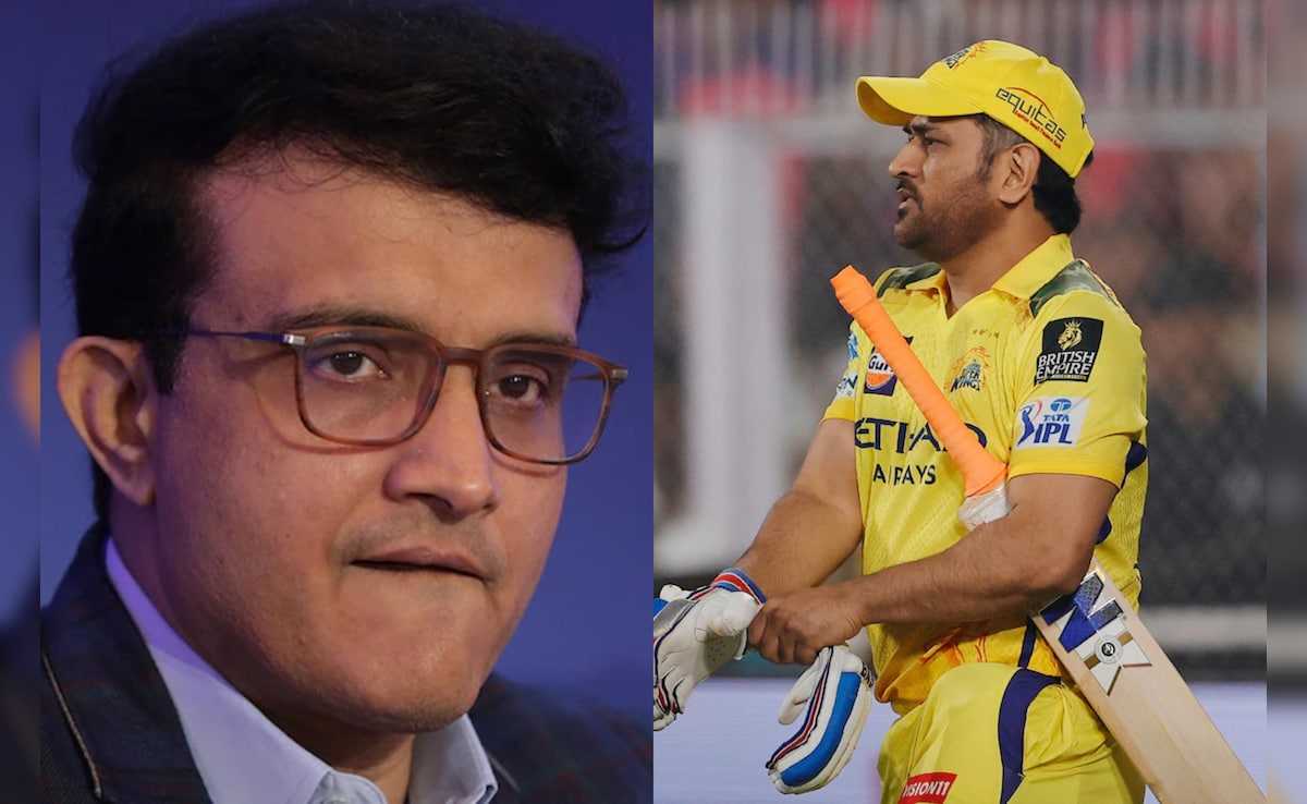 Sourav Ganguly Delivers Sharp Statement On MS Dhonis Retirement: "Will Tell Him"
