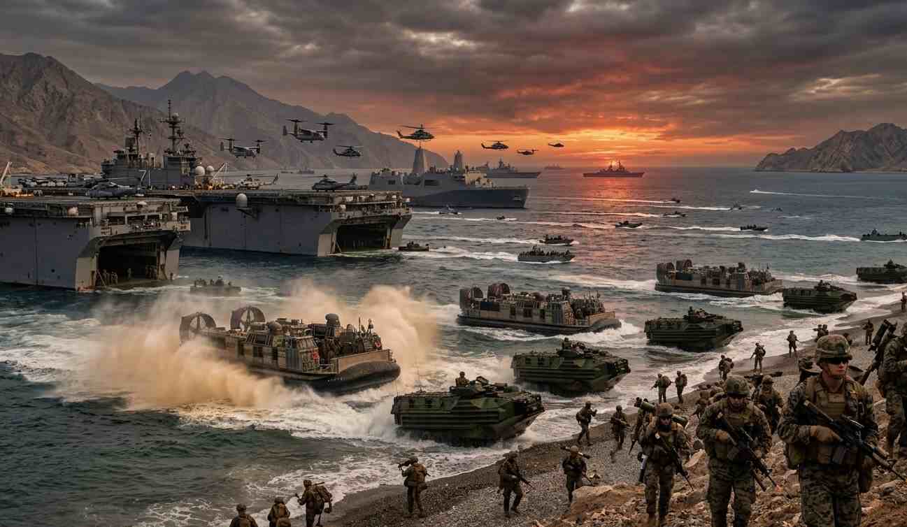 होर्मुज में अब 'महायुद्ध'! अमेरिका ने अपने सबसे खतरनाक मरीन कमांडो को उतारा,  क्या शुरू होगा ग्राउंड ऑपरेशन