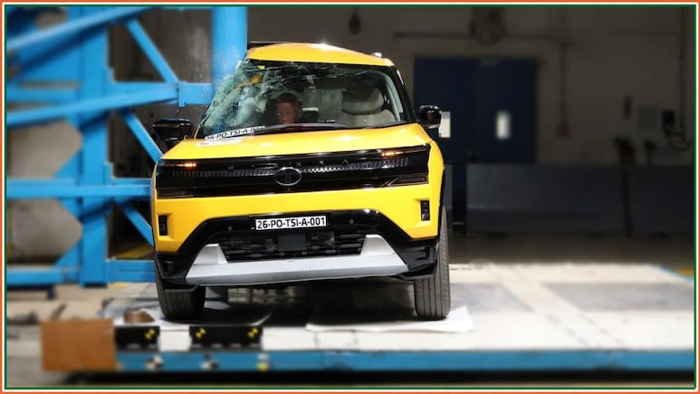 Tata Sierra Bags 5-Star Safety Rating In Bharat NCAP Crash Test
