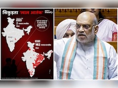 भारत से सिकुड़ता 'लाल आतंक', 99 प्रतिशत नक्‍सलियों का खात्‍मा, सिर्फ 2 जिलों में बचे