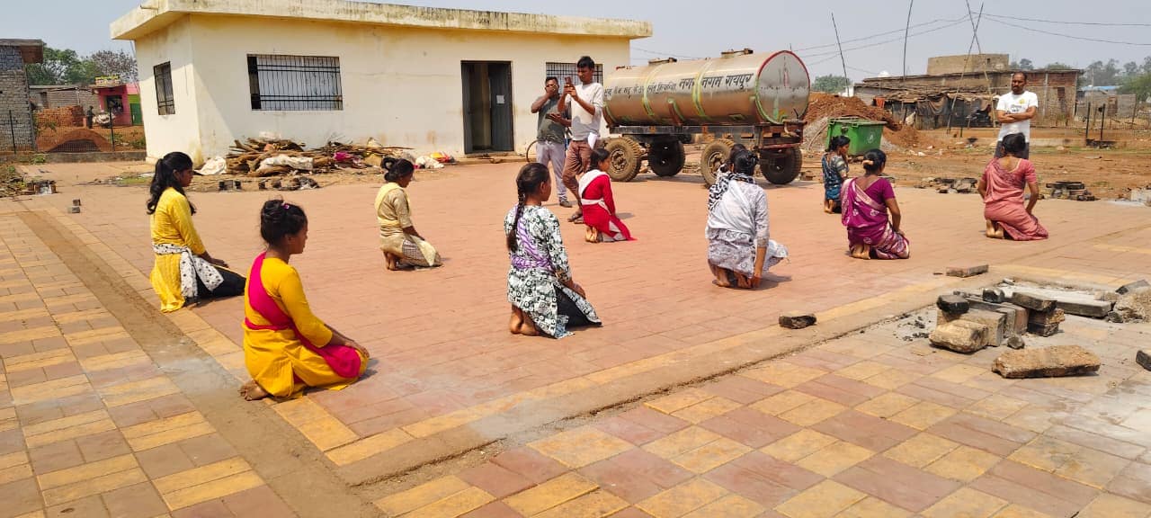 D Ed Candidate Protest Raipur: प्रदर्शन करते अभ्यर्थी