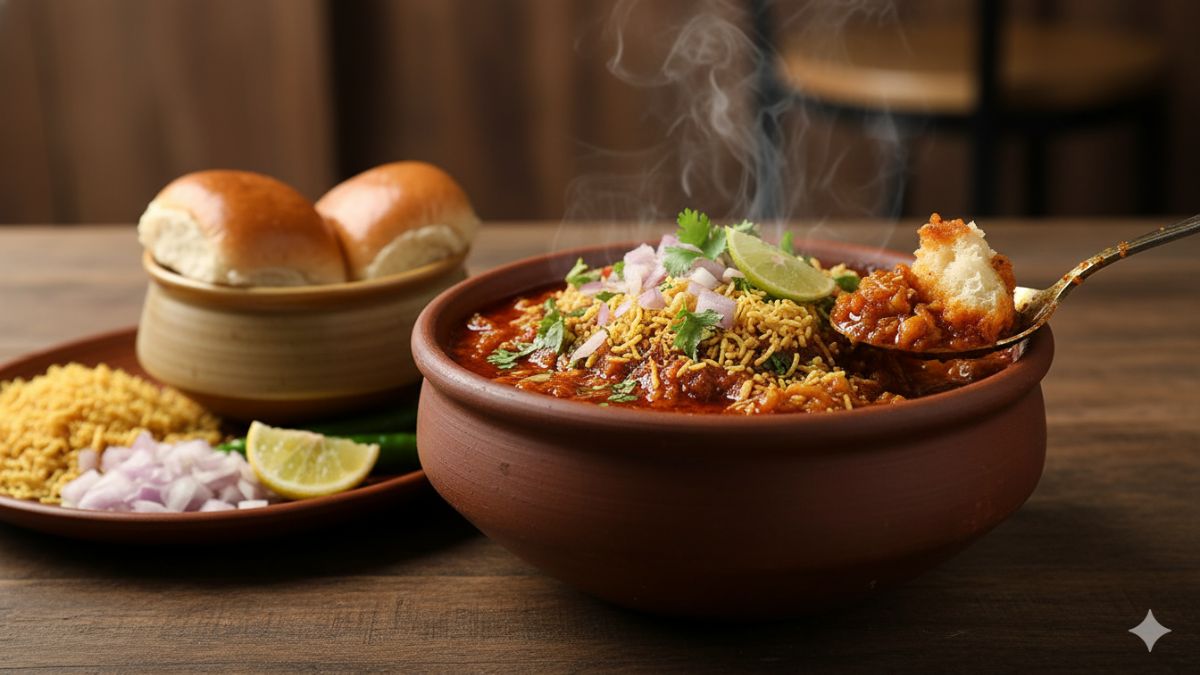 This Kolhapuri Misal With Red Hot Gravy Is A Spicy Pick For Your Snack Break