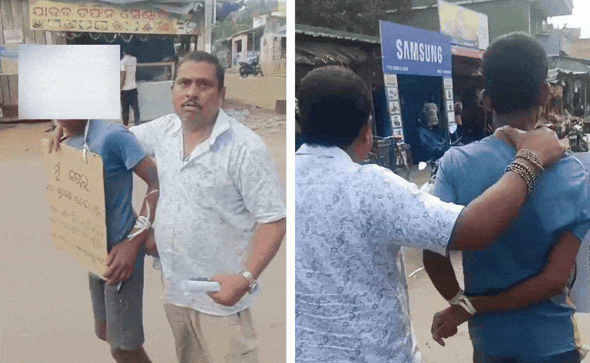 पुरी में ‘कंगारू कोर्ट’ बनाकर नाबालिग के हाथ बांधे, गले में बोर्ड डालकर घुमाया, दबंग बोला- मेरा कोई कुछ नहीं बिगाड़ सकता