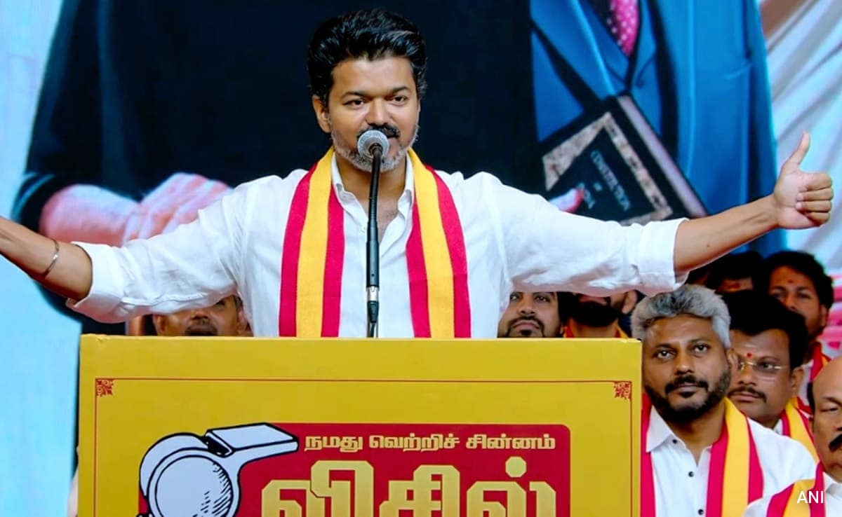 In Double-Barrelled Poll Gamble, Vijay Storms DMK Bastions in Chennai, Trichy