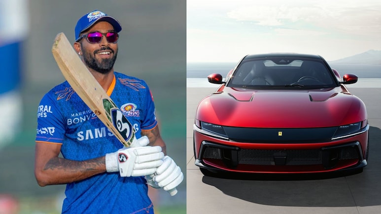 Mumbai Indians Captain Hardik Pandya Shows Off New Ferrari, Car Collection In Latest Video: Watch