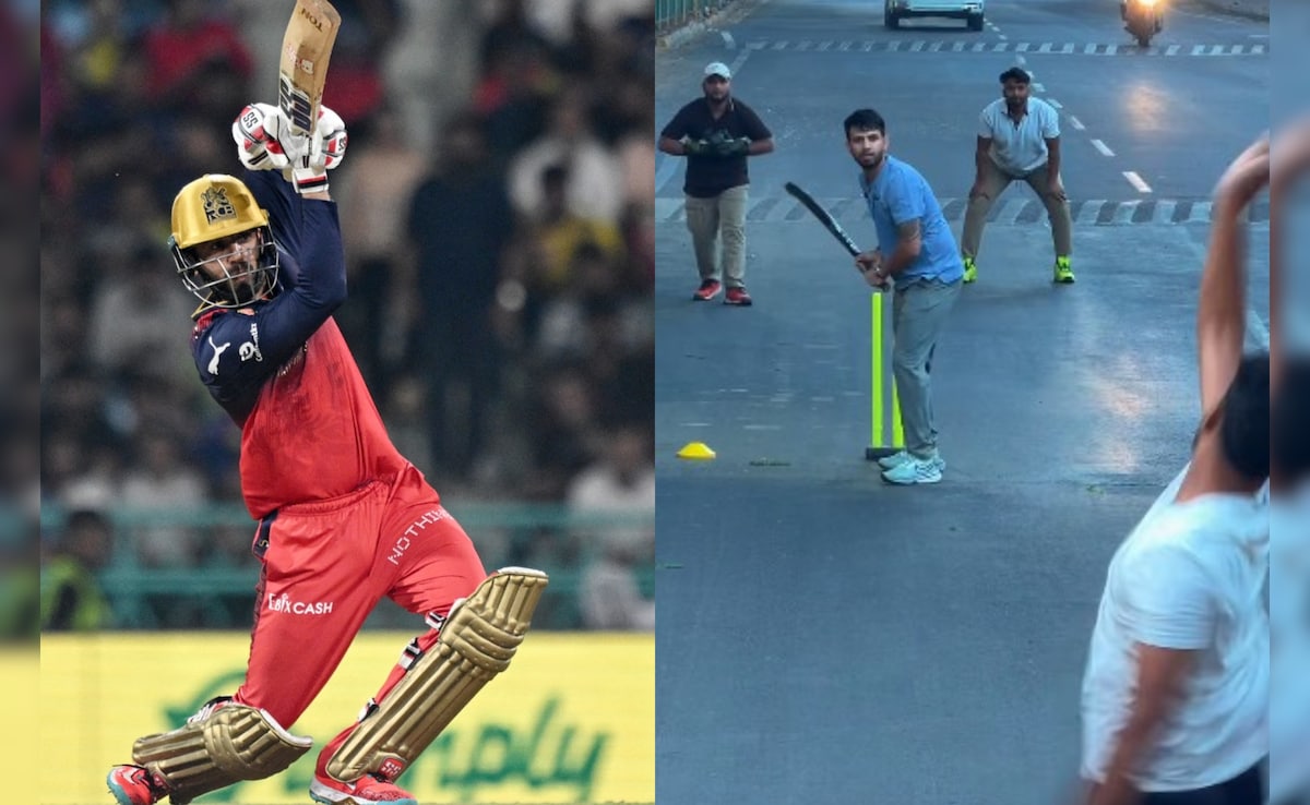 Watch: RCB Star Plays Gully Cricket Ahead Of IPL 2026, Tries To Chase 40 Runs In 15 Balls. Heres How He Did