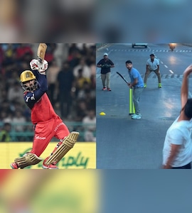 Watch: RCB Star Plays Gully Cricket Ahead Of IPL 2026, Tries To Chase 40 Runs In 15 Balls. Heres How He Did