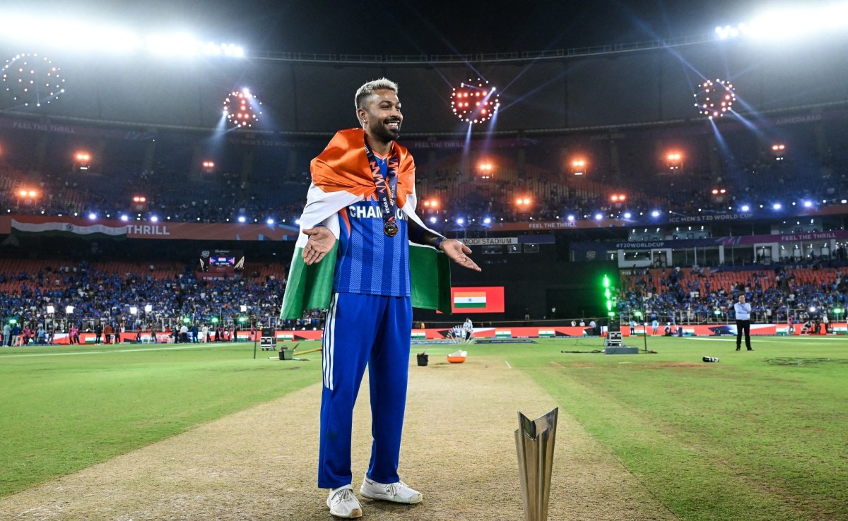 Complaint Filed Against Hardik Pandya For Insulting National Flag After T20 World Cup Final