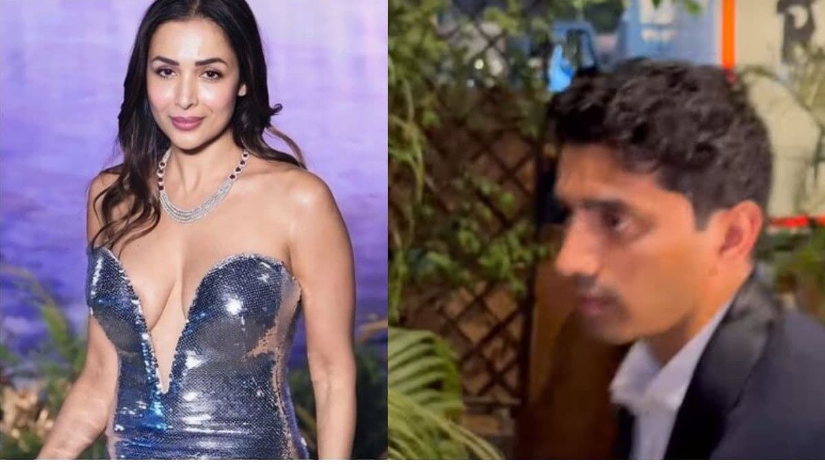 Video: Malaika Arora's Rumoured Boyfriend Harsh Mehta Avoids Paps At Party