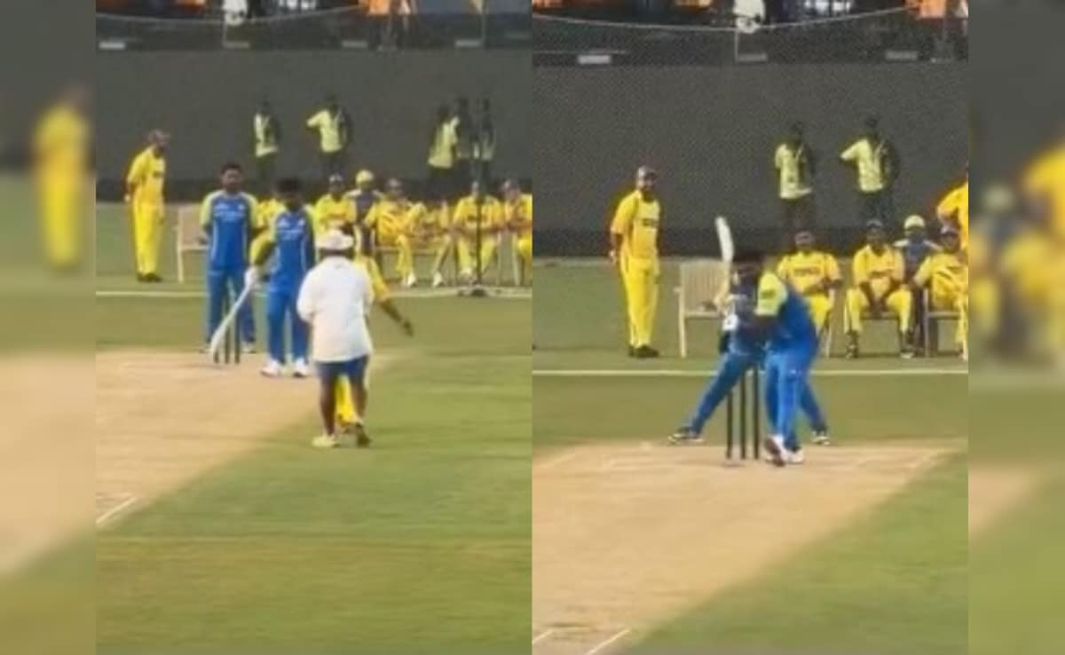 With MS Dhoni As Keeper, Sanju Samson Takes On Muttiah Muralitharan. Heres What Happened