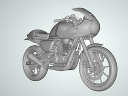 TVS Ronin Based Cafe Racer Motorcycle Design Patented In India